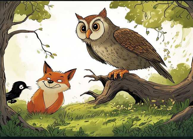 儿童在线听故事乌鸦和狐狸、小乌鸦和狐狸的故事原文