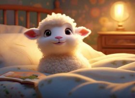 聪明的小羊绘本、聪明豆绘本系列-小羊睡不着内容简介