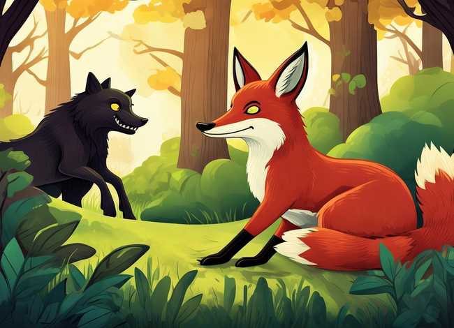 大灰狼和狐狸的故事,狐狸和大灰狼 儿童睡前故事书 讲童话故事 儿童文学 大灰狼和狐狸的故事,狐狸和大灰狼 儿童睡前故事书 讲童话故事 儿童文学