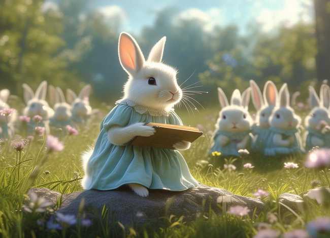 讲故事小免子乖乖、小兔子乖乖的故事主要是讲的是什么