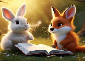 兔子故事大全视频，每天更新一篇小兔子小狐狸故事(3)