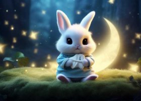 兔子儿童故事睡前完整故事、关于小兔子的睡前故事