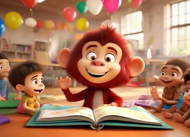 猴猴老师讲故事 - 幼儿园讲故事简短童话小故事
