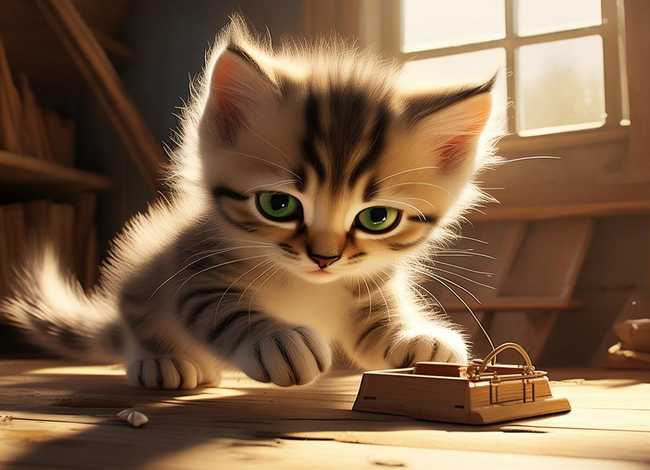 小猫抓老鼠故事,小猫学本领 小猫抓老鼠故事,小猫学本领