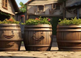 粪桶水桶和木桶的故事，三个木桶记叙作文800字