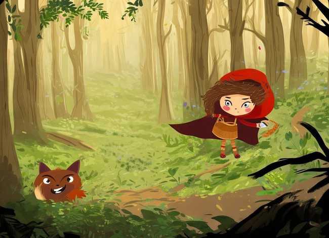 小红帽冒险故事(三年级童话故事-小红帽) 小红帽冒险故事(三年级童话故事-小红帽)