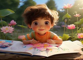 故事对孩子情感教育的作用 - 《莲花》绘本故事对孩子有哪些教育意义呢