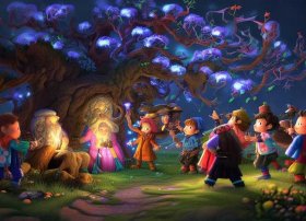 儿童经典神话故事文字 - 儿童经典神话故事四年级