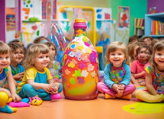 瓶子的故事教案 - 小班教案《好玩的瓶子》