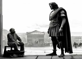 亚历山大与第欧根尼的故事 - 为什么亚历山大说如果我不是亚历山大,我就会是