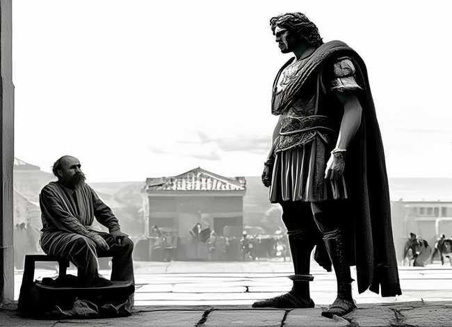 亚历山大与第欧根尼的故事 - 为什么亚历山大说如果我不是亚历山大,我就会是第欧根尼 亚历山大与第欧根尼的故事 - 为什么亚历山大说如果我不是亚历山大,我就会是第欧根尼