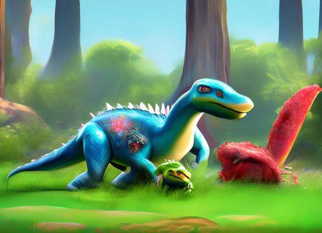 霸王龙儿童动画片 动画片,里面的恐龙会进化,名字是可宝,旦宝,等等,是什么