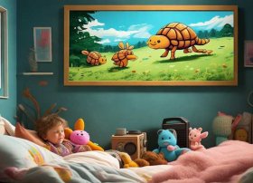 儿童故事在线收听免费龟兔赛跑、《龟兔赛跑》睡前故事