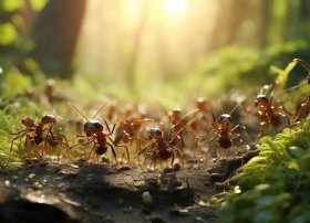 儿童故事蚂蚁搬家的故事、蚂蚁搬家知道了什么道理