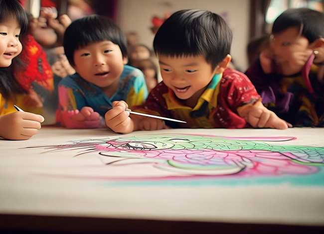 儿童成语故事画龙点睛比赛图片 儿童成语故事《画龙点睛》