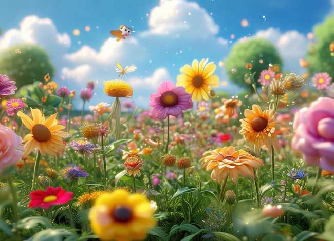 花儿选美大赛童话作文三年级（优秀童话作文）