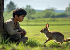 儿童成语故事守株待兔文字版 成语故事守株待兔 守株待兔的成语故事内容