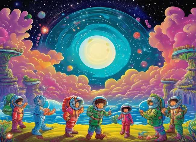 儿童太空故事在线收听；儿童科幻故事-太空中的故事