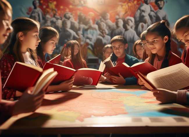 校园红色故事、四年级红色故事演讲稿五分钟能读完的