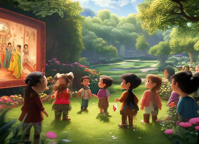 儿童在线听故事瓜田李下免费观看，中国成语故事电视剧