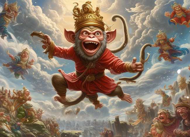 儿童大闹天宫故事全集；孙悟空大闹天宫故事