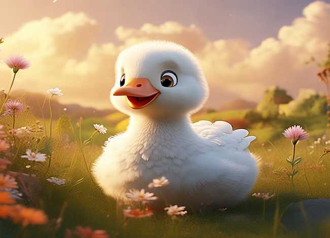关于白鹅的儿童故事（5岁儿童睡前童话）
