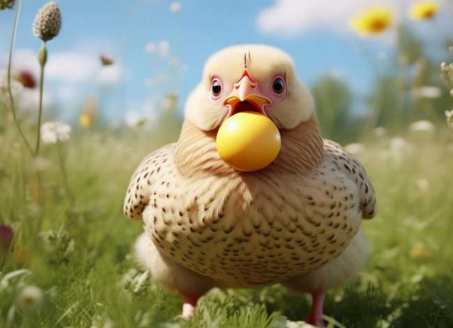 母鸡下蛋的故事和寓意，小母鸡下蛋的故事,小母鸡下蛋的故事