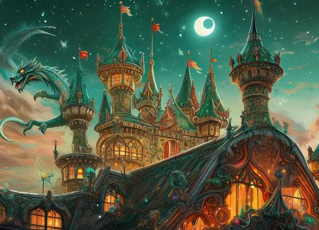 屋顶的童话故事、格林童话中最神奇有趣的故事 屋顶的童话故事、格林童话中最神奇有趣的故事