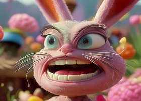 关于兔八哥的动画片 漏出两个板牙眼睛突出来像兔子一样的卡通人物叫什么是