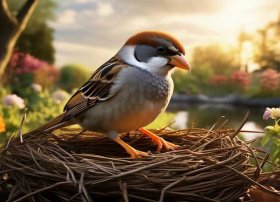 燕子搭窝看图写话图片、看图写话五年级燕子脱险400字