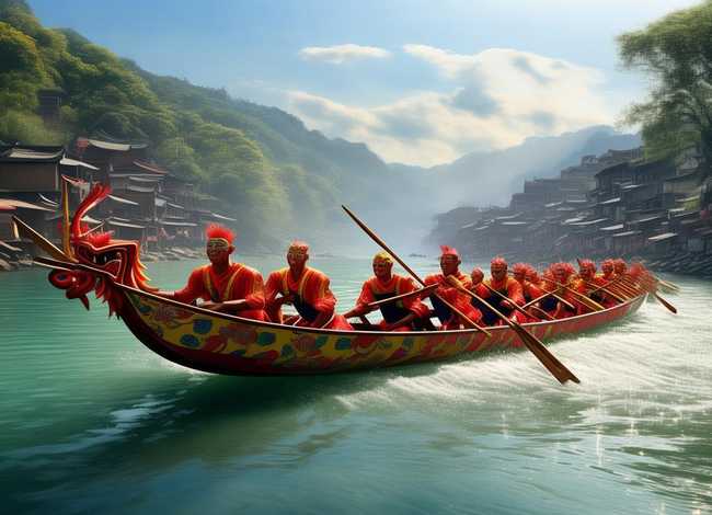 端午节赛龙舟的故事、中国故事端午节赛龙舟的由来