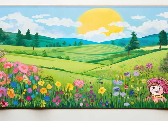 儿童春天的故事英语版 - 既简单又漂亮的英语春天手抄报英语春天手抄报 儿童春天的故事英语版 - 既简单又漂亮的英语春天手抄报英语春天手抄报