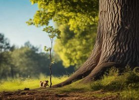 儿童小树与大树的故事（树的故事）