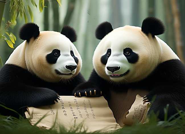 熊猫头故事民间传说；大熊猫有什么传说吗