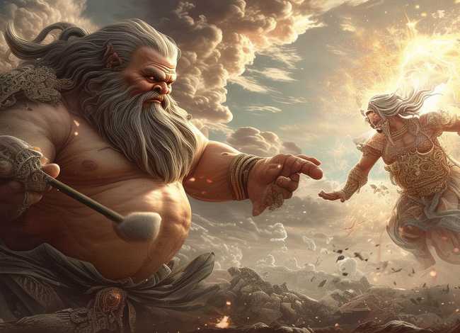 盘古开天辟地儿童故事视频 盘古与拉神的区别