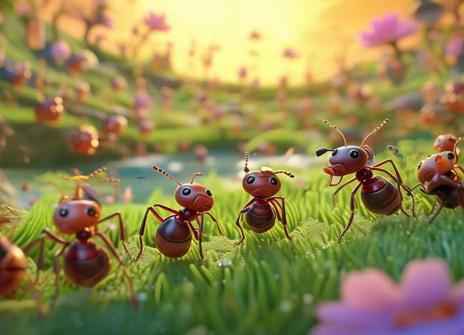 蚂蚁搬家视频儿童版（动漫儿童睡前故事蚂蚁搬家）