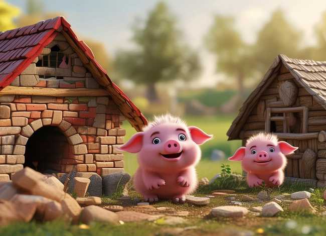 小猪故事视频,三只小猪盖房子的故事 小猪故事视频,三只小猪盖房子的故事