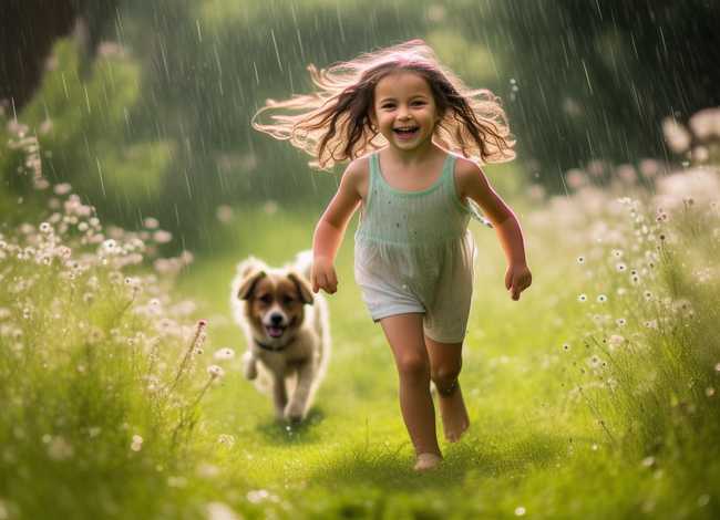 看图写故事怎么写、看图编故事甜甜的雨