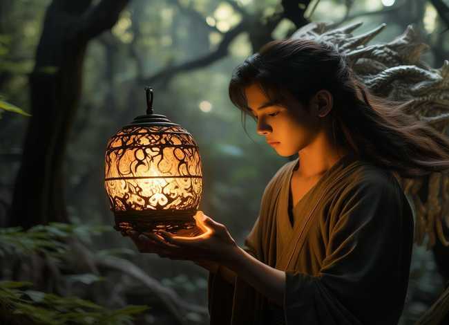 少儿神话故事 少儿民间故事-宝莲灯故事梗概