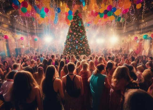 快乐晚会的故事；快乐的元旦晚会-元旦作文600字大全