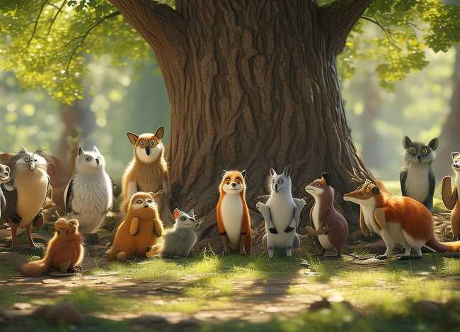 100个寓言故事图片；你知道哪些寓言故事呢