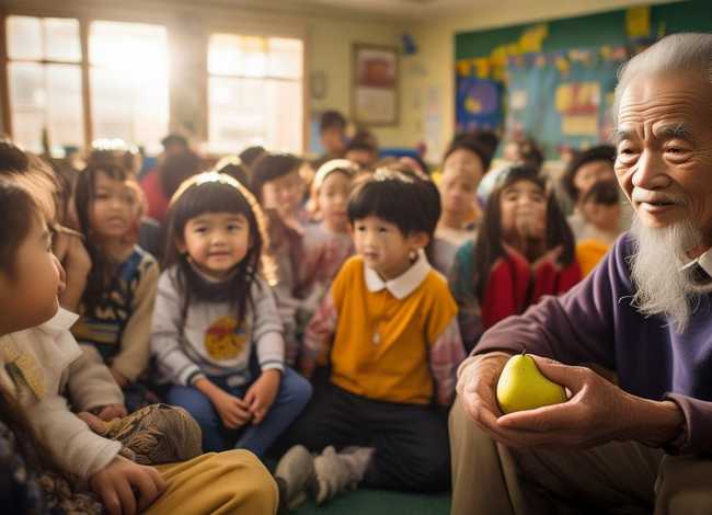 尊老爱幼故事幼儿园(幼儿园故事《孔融让梨》教案) 尊老爱幼故事幼儿园(幼儿园故事《孔融让梨》教案)