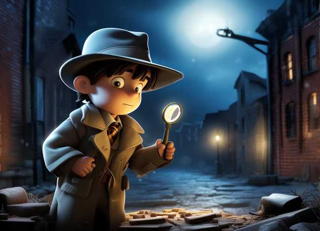侦探儿童故事（侦探小故事）