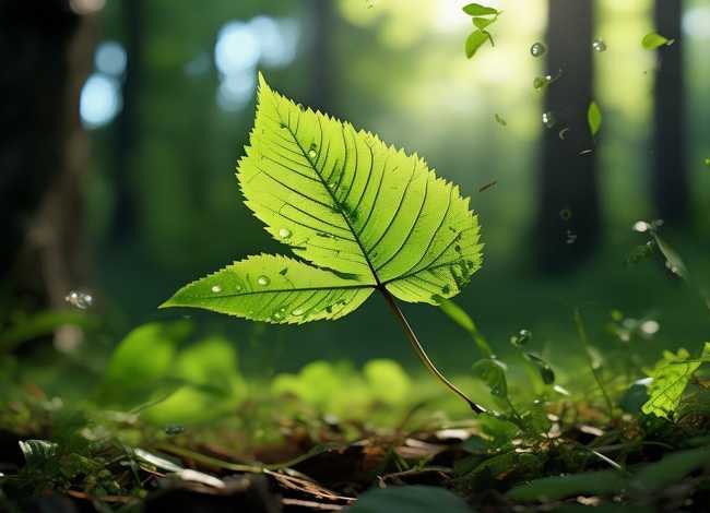 叶子的小故事;哲学故事-为生命画一片树叶 叶子的小故事;哲学故事-为生命画一片树叶