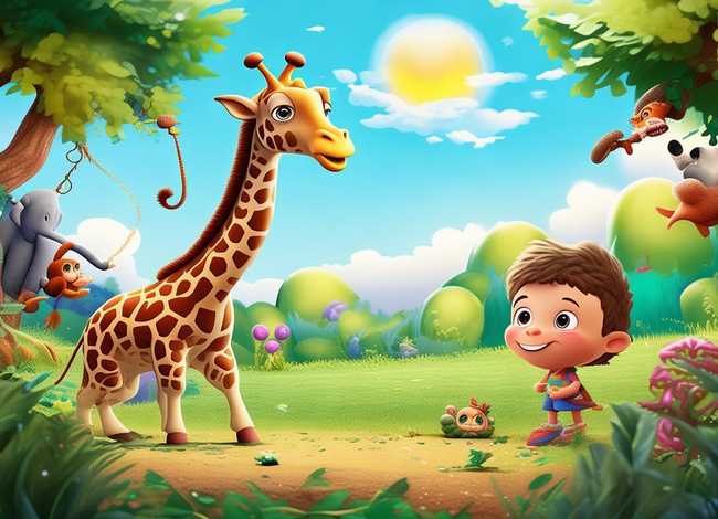 儿童故事动物园有什么 - 二年级动物园编一个故事