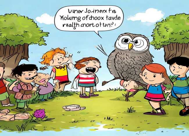 儿童故事提问的故事，求有趣的儿童笑话故事