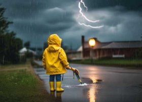 打雷的幼儿故事；打雷下雨天,孩子必学的安全小策略