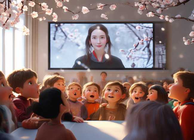 儿童古诗朗诵视频，古诗雪梅朗诵视频,超美的诗句,同学们赶紧学起来吧