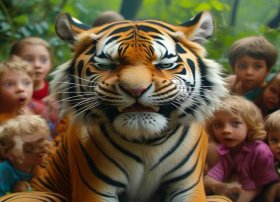 老虎拔牙幼儿故事视频，老虎拔牙的故事告诉我们什么道理老虎拔牙的故事