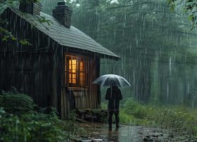 故事 下雨天；下雨天留客天天留我不留的故事是什么